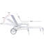 Méridienne en aluminium coulé 1Pcs blanc-658801235