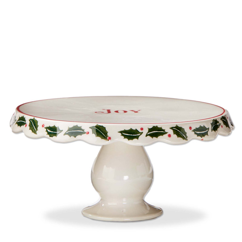 Tis The Season Cake Plate