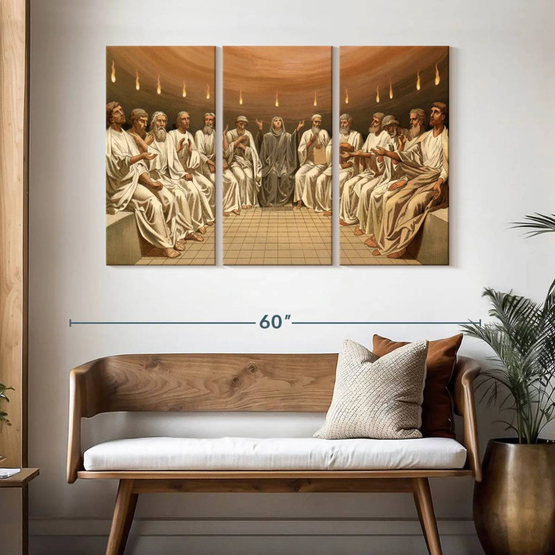Adella 12 Disciples, H 32 po x l 50 po