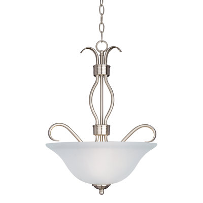 Luminaire suspendu bol à 3 lumières Agena