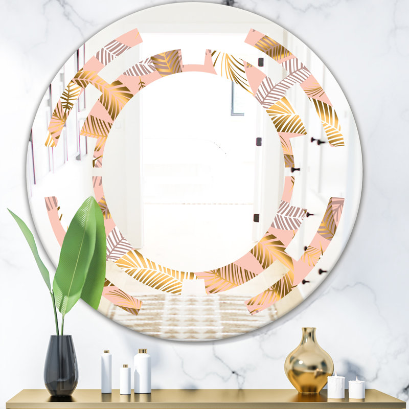 Miroir mural Space Frameless, H 23,6 po x l 23,6 po