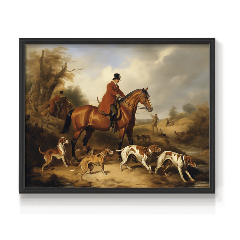Faune - Lxxix - reproduction encadrée - réaménageable, H 16 po x l 20 po, Noir