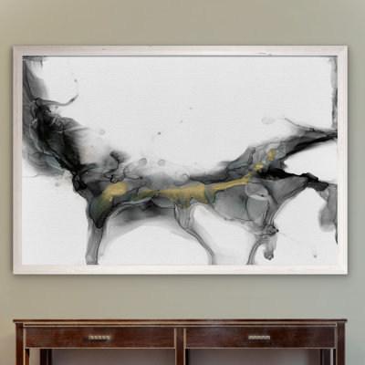 « golden precipice ii » par paul cezanne-reproduction d’art sur toile encadrée