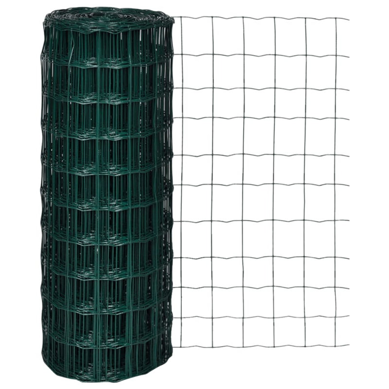 Euro Fence Steel 32,8pi. X 3,3pi. Vert, H 3,3 pi x l 32,8 po, null, null