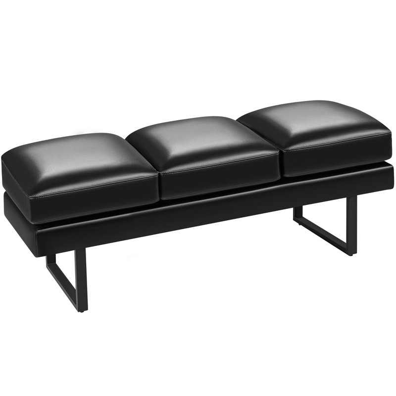 Asharee Office Bench, Black