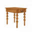 Table de bout en bois massif avec tiroir - Assemblage facile, finition naturelle-862790769