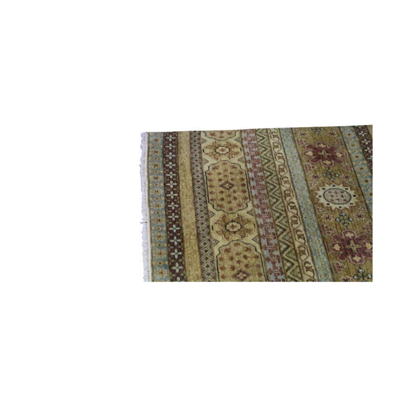 Hand Woven Cotton Striped Area Rug