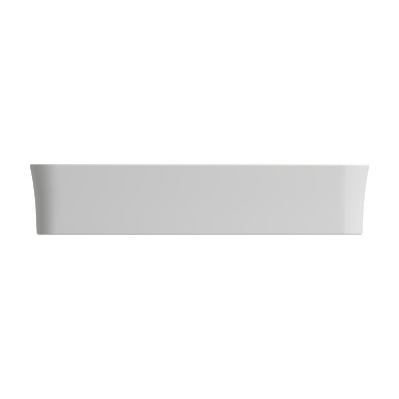 Sottile 22.5'' L Bathroom Sink, Matte White