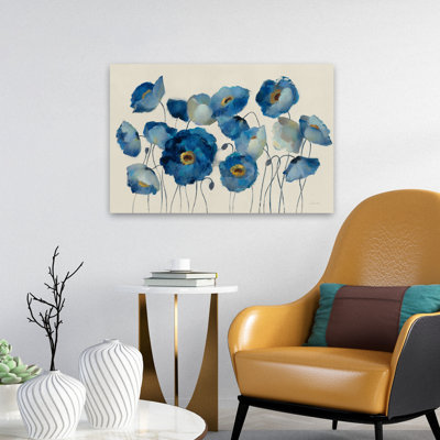 Abstract - Aquamarine Floral