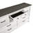 Mikels Rustic Oak Wood 66"W 8‑Drawer Dresser