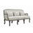Transitional Style Sofa With Pillows