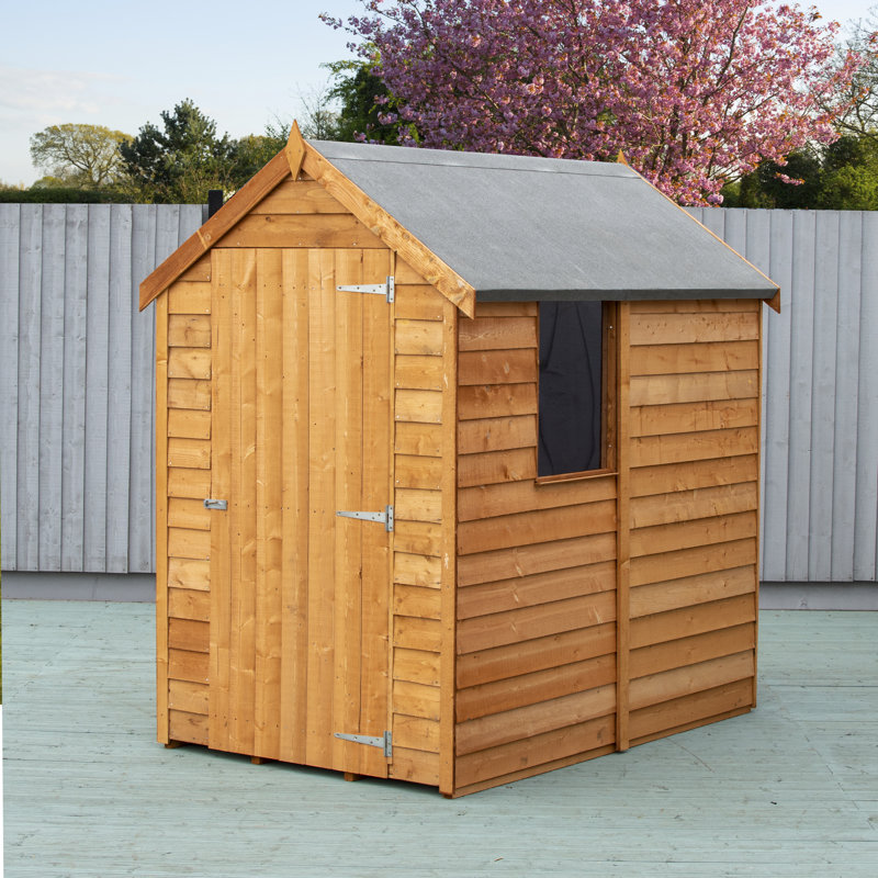 Garden Value 4 ft. W x 6 ft. D Shed