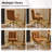 24" W Swivel Upholstered PU Office Chair-1377498470