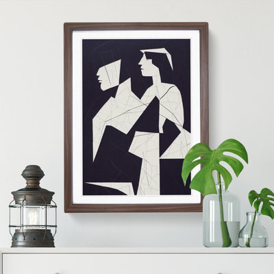 Two People - Single Picture Frame Print