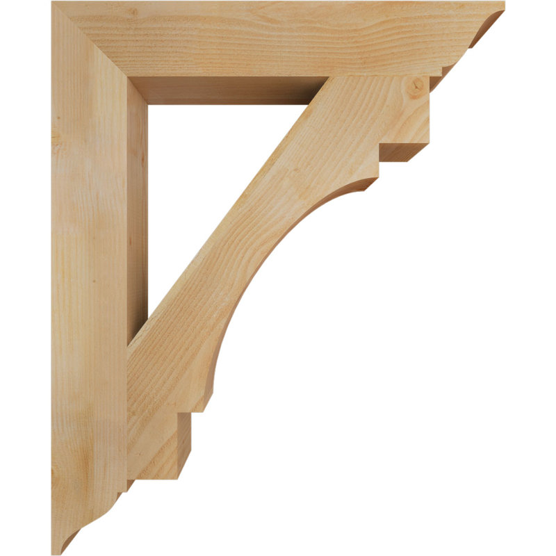 Support de scie grossière traditionnelle, sapin Douglas, l 6 po x P 36 po x H 44 po, Sapin de Douglas
