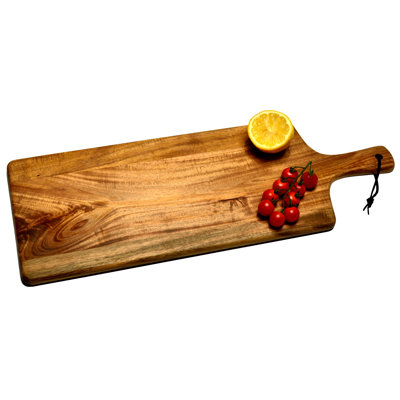 Esenia - Premium Acacia Charcuterie Paddle Board - 22" X 8"
