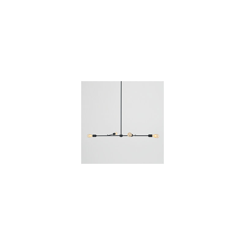 Triso 4 - Light Unique/Statement Pendant, Black