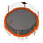 Abrahams Round Backyard Trampoline with Safety Enclosure