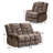 2 - Piece Modern and Soft Manual Reclining Living Room Set-94583627