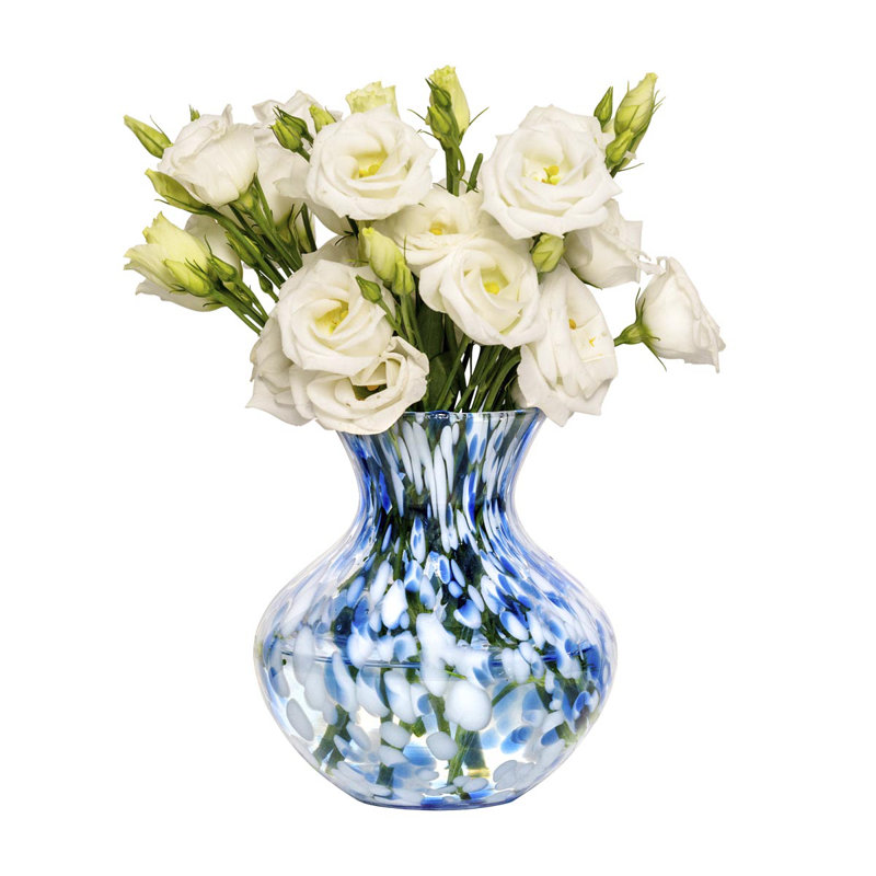 Puro 6" Vase, Blue