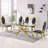 Raydean 79'' Pedestal Dining Table-167590831
