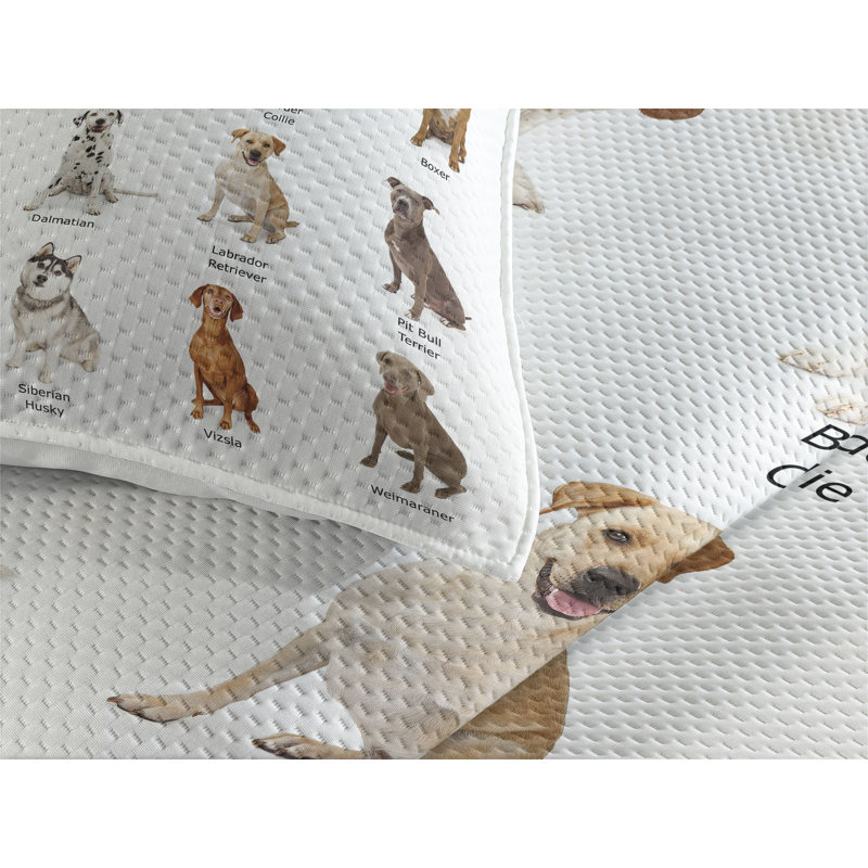 Dog Farmhouse / Country Coverlet