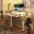 48'' W Tempered Glass Standing Desk with LED  & USB Ports-331682499
