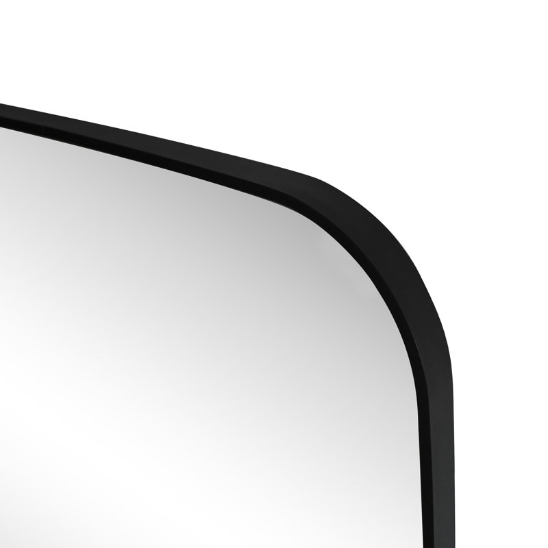Miroir mural Cassian, Black