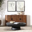 Stephenson 67" Wide Sideboard, Medium Brown