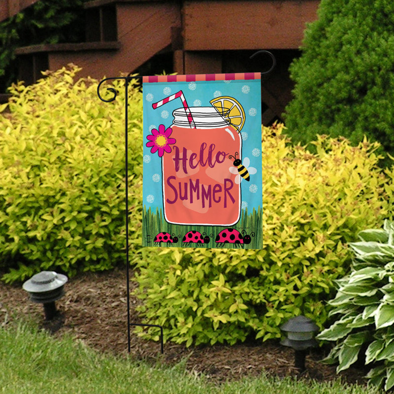 Drapeau de jardin Welcome