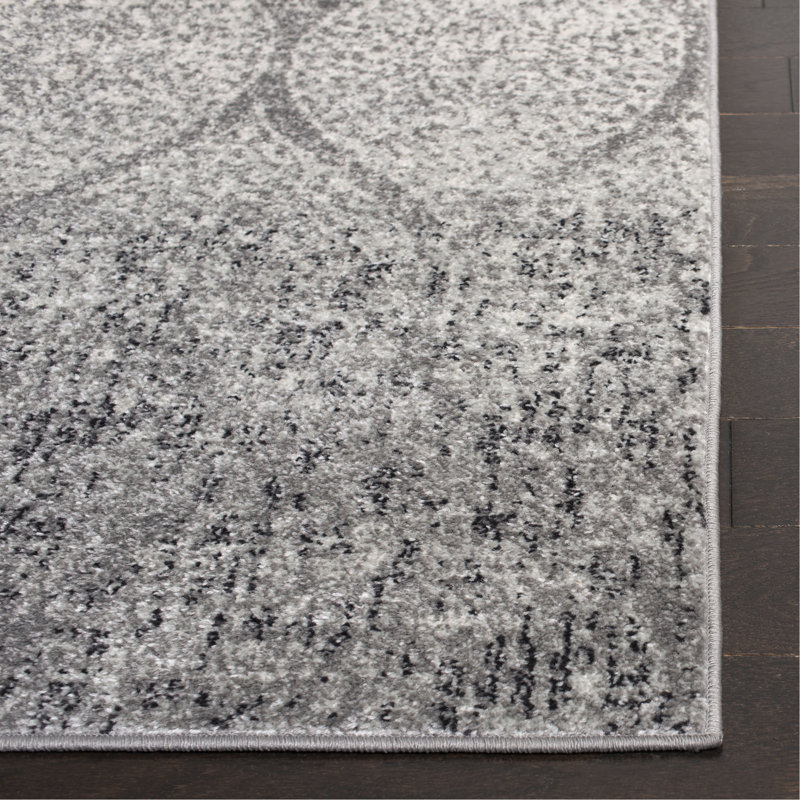 Kara Performance Geometric Rug, Rectangle 8' X 10'