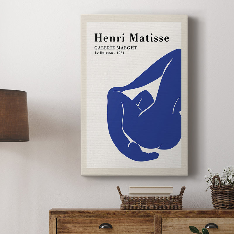 Matisse CXV III, reproduction d'art encadrée sur mesure, galerie Cavas, H 27 po x l 18 po