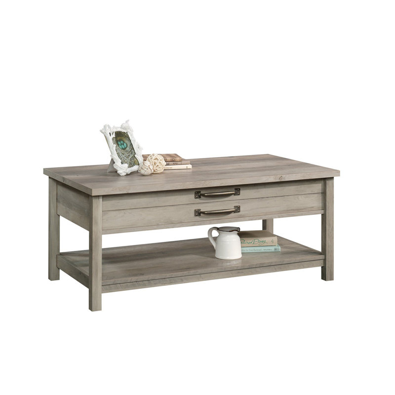 Tevarus Coffee Table, Rustic Gray