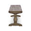 Banc Caleb de 83 po brun vieilli-1284196008