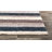 City Striped Shag Tufted Performance Brown/Teal/Blue Rug-2093757168
