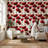 White Background Wallpaper Decorative Element Wall Mural-1490819796