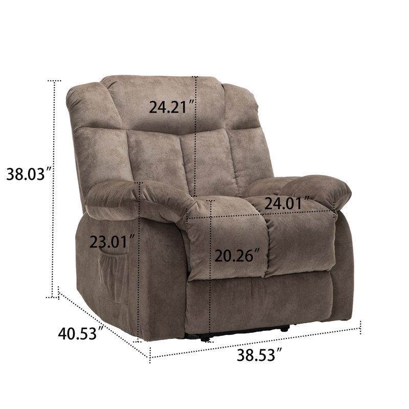 Fauteuil inclinable de loisir Classic Classic, Chameau clair