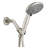 High Pressure Anti-Clog 5-Inch Multi Function Handheld Shower Head with 8-Ft Shower Hose-49634651
