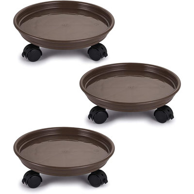 Support de plante rond 3 pièces