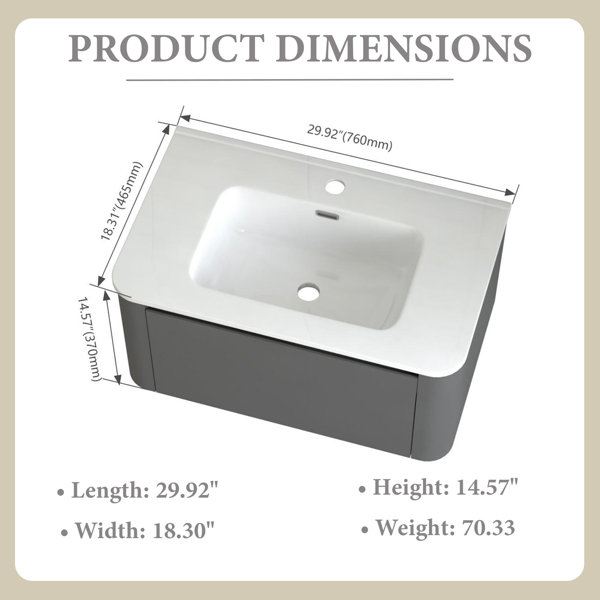 Dimensions du produit