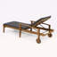 Chaise longue en bois exquis pour une détente et un style ultimes-1202103601