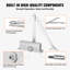 VEVOR Door Closer,Automatic Door Closer Commercial orResidential Use forDoor Weights Adjustable Size-99201393-99201394