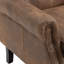 Chaise avec accoudoirs et structure en bois-607832694