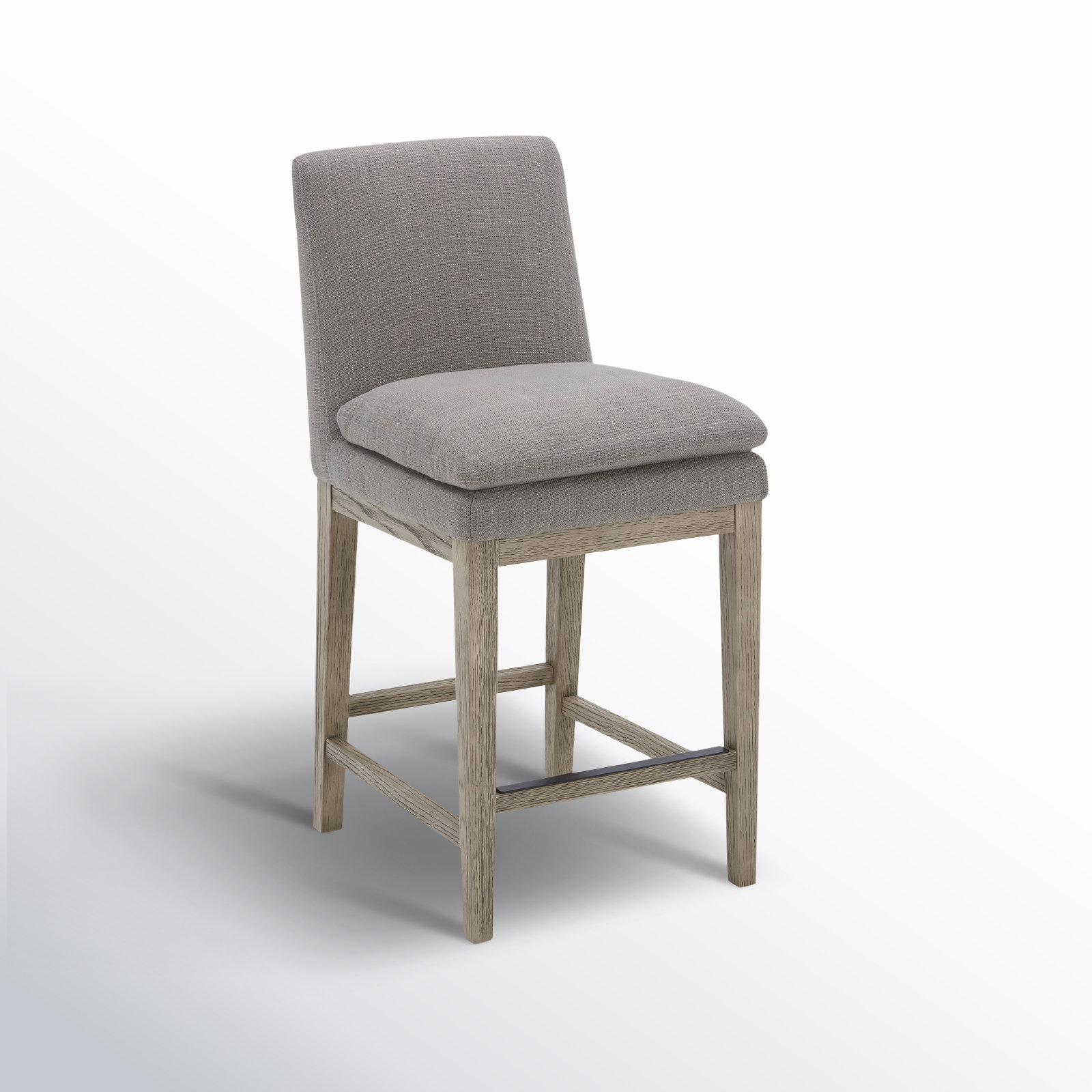 Bethea 26" Bar Stool, Effie Flint Performance Linen