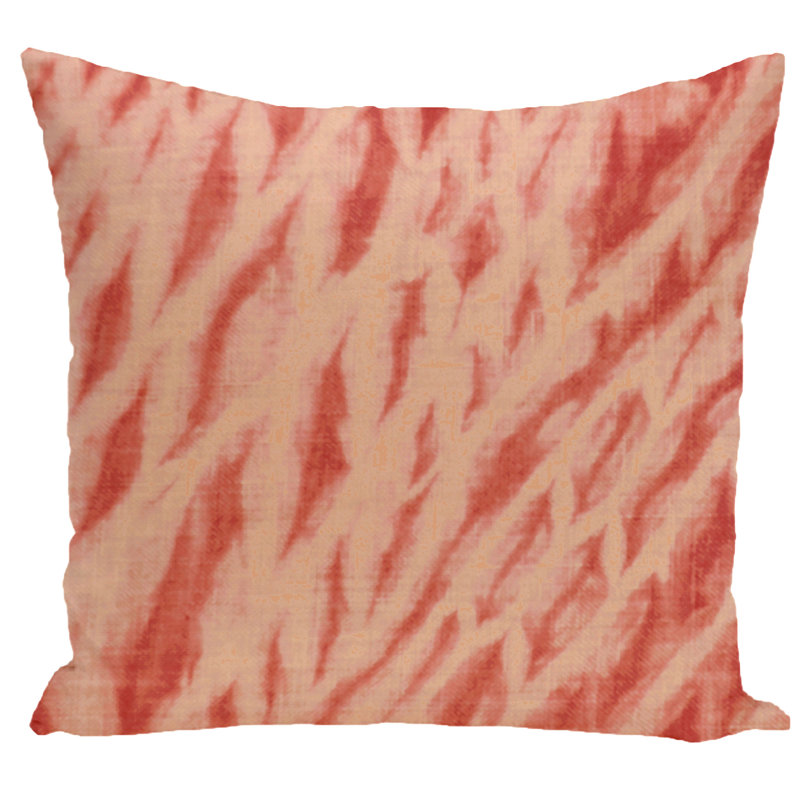 Housse de coussin d'extérieur rectangulaire Beach Insert, Corail