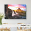 Kirkjufell Waterfalls & Mountain - Wrapped Canvas-56630514