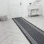 Runner Solid Colour Looped / Hooked Area Rug-1036797467