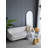 28X1x74" Celine Black Arch Body Mirror-810176864