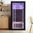 1-Person Indoor Sauna Room with Starlight LED Ceiling Lighting
