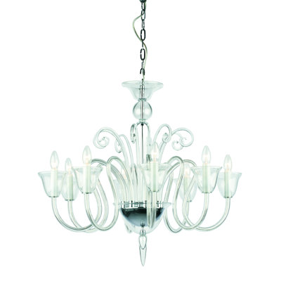Weatherford 8 - Light Candle Style Chandelier